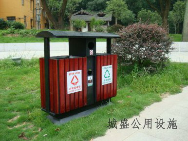 小區垃圾桶安裝實例
